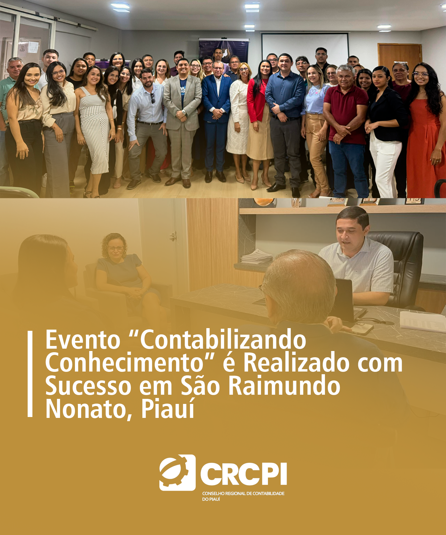 Evento “Contabilizando Conhecimento” é Realizado com Sucesso em São Raimundo Nonato, Piauí