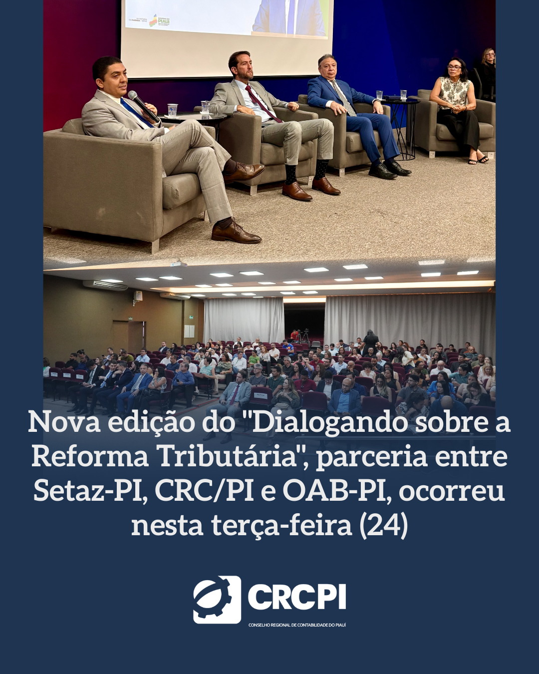 Nova edição do “Dialogando sobre a Reforma Tributária” ocorreu nesta terça-feira (24)